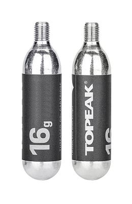 Превью Запчасть Баллоны для насоса 2 шт. TOPEAK 16G Threaded CO2 Cartridge TCOT-2 (16 гр)